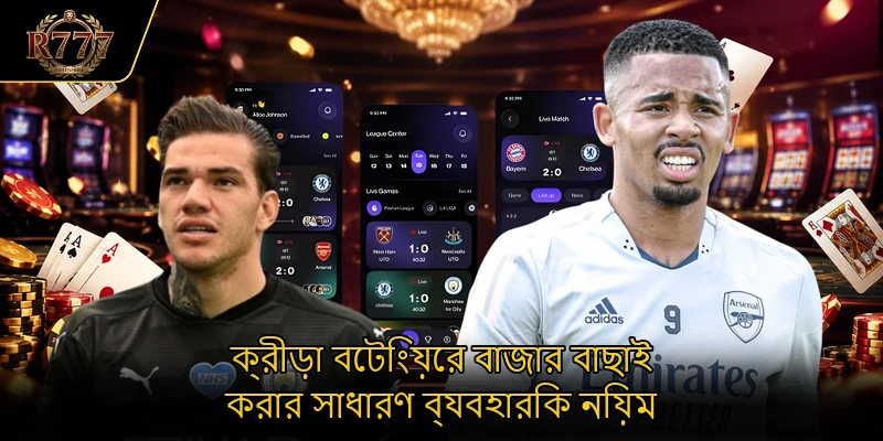 ক্রীড়া বেটিংয়ের বাজার বাছাই করার সাধারণ ব্যবহারিক নিয়ম
