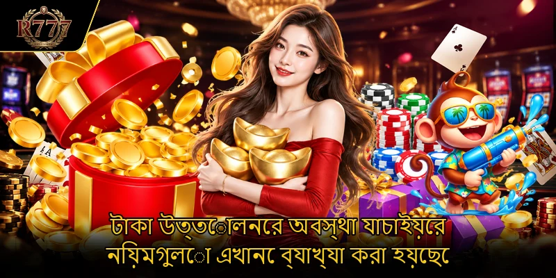 টাকা উত্তোলনের অবস্থা যাচাইয়ের নিয়মগুলো এখানে ব্যাখ্যা করা হয়েছে
