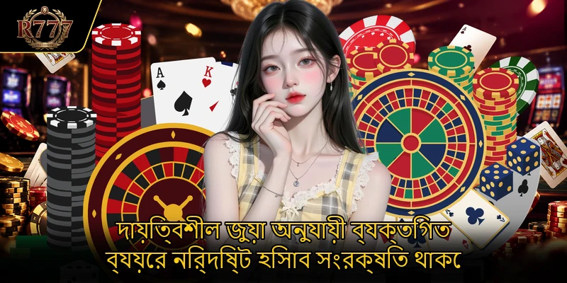 দায়িত্বশীল জুয়া অনুযায়ী ব্যক্তিগত ব্যয়ের নির্দিষ্ট হিসাব সংরক্ষিত থাকে