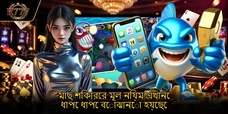 মাছ শিকারের মূল নিয়ম এখানে ধাপে ধাপে বোঝানো হয়েছে