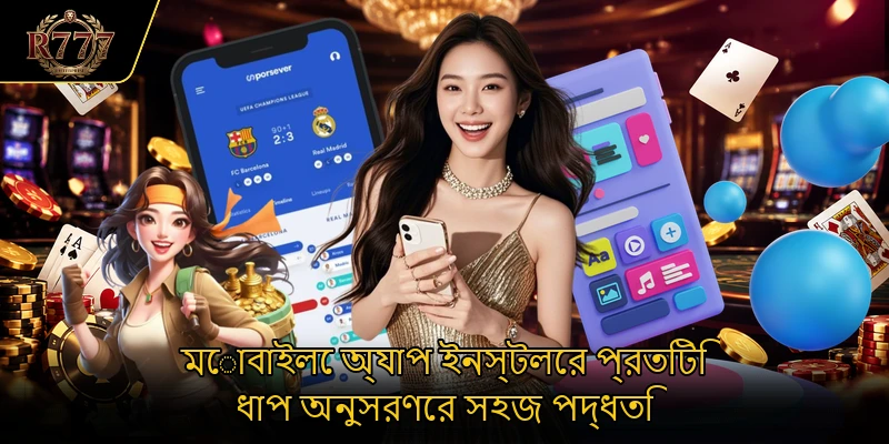 মোবাইলে অ্যাপ ইনস্টলের প্রতিটি ধাপ অনুসরণের সহজ পদ্ধতি